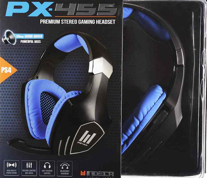 Indeca Premium Stereo Gaming Headset PX455 Indeca Premium Stereo Gaming Headset PX455